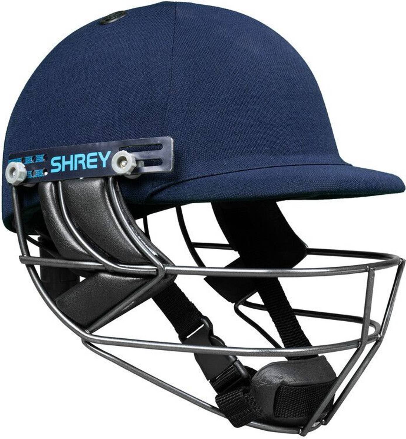 Shrey Premium 3.0 Steel Cricket Helmet Blue - Image 1