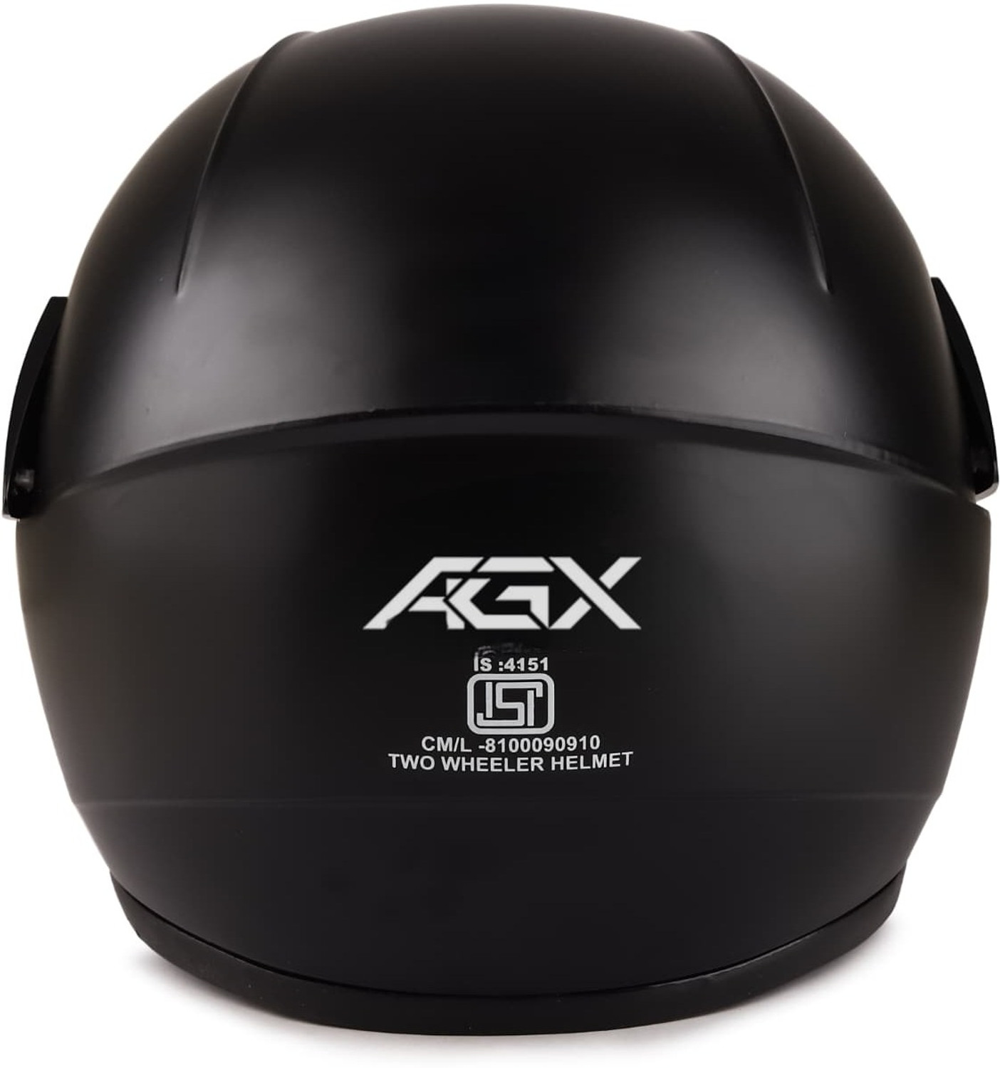 Image of Agx Apex with Unbreakable Smoke Visor ABS Material Unisex Motorbike Helmet