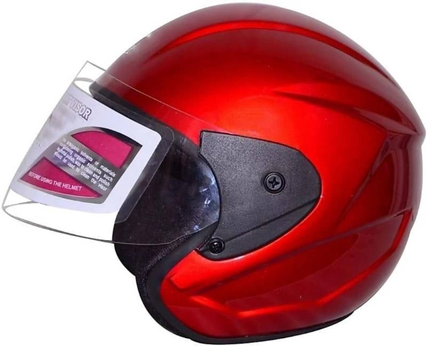 3eiye`s Trendy Bike and Scooty ISI (Red) Motorbike Helmet