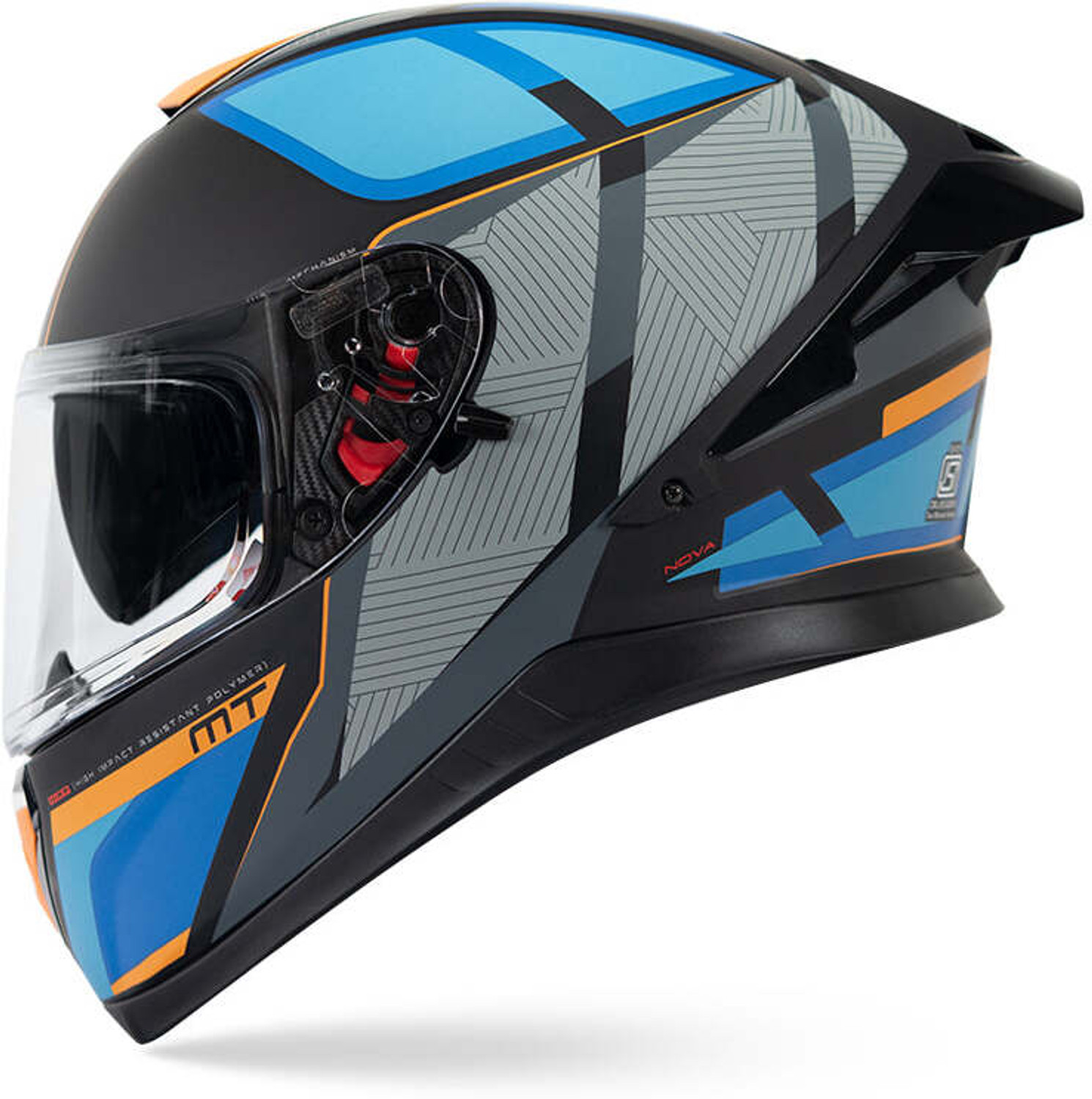 Image of MT HELMETS Thunder 3 Sv Pro Nova B2 Motorsports Helmet (Black)