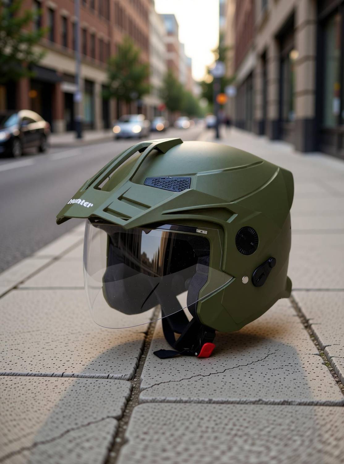 Steelbird SBH-23 Hunter Open Face Helmet - Image 3
