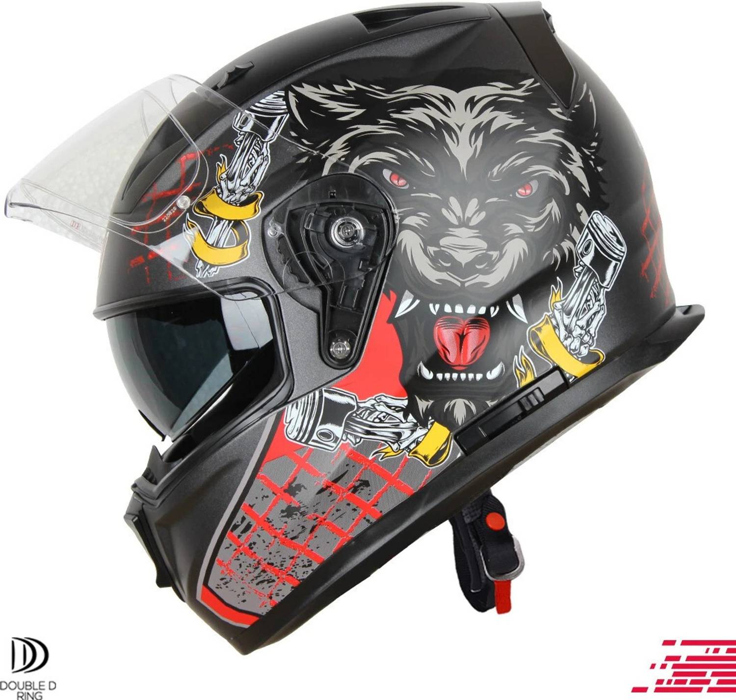 IGNYTE IGN-7 Wolf Run Full Face Helmet - Image 3
