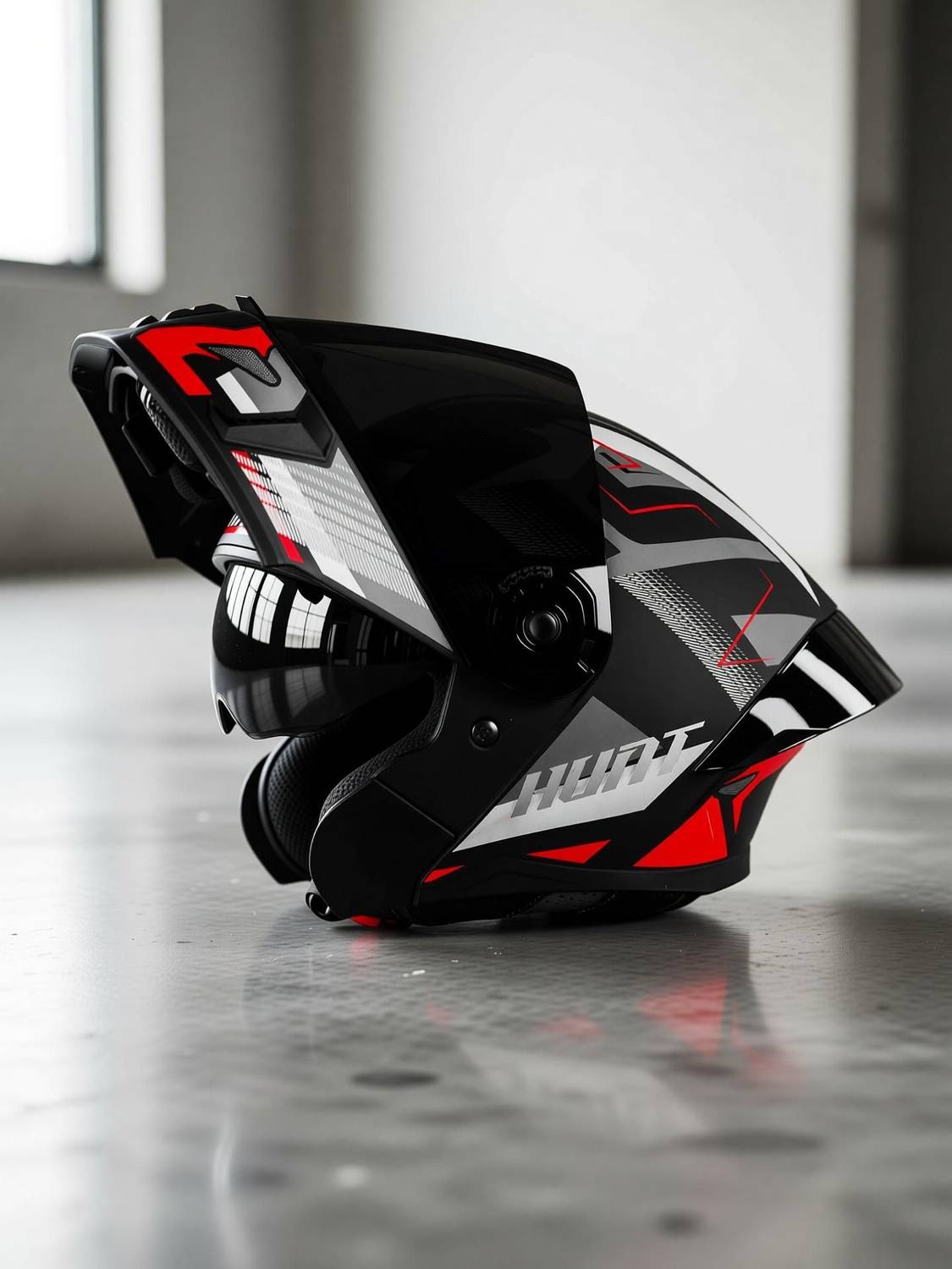 Steelbird SBA-20 Hunt Flip-Up Helmet - Image 3