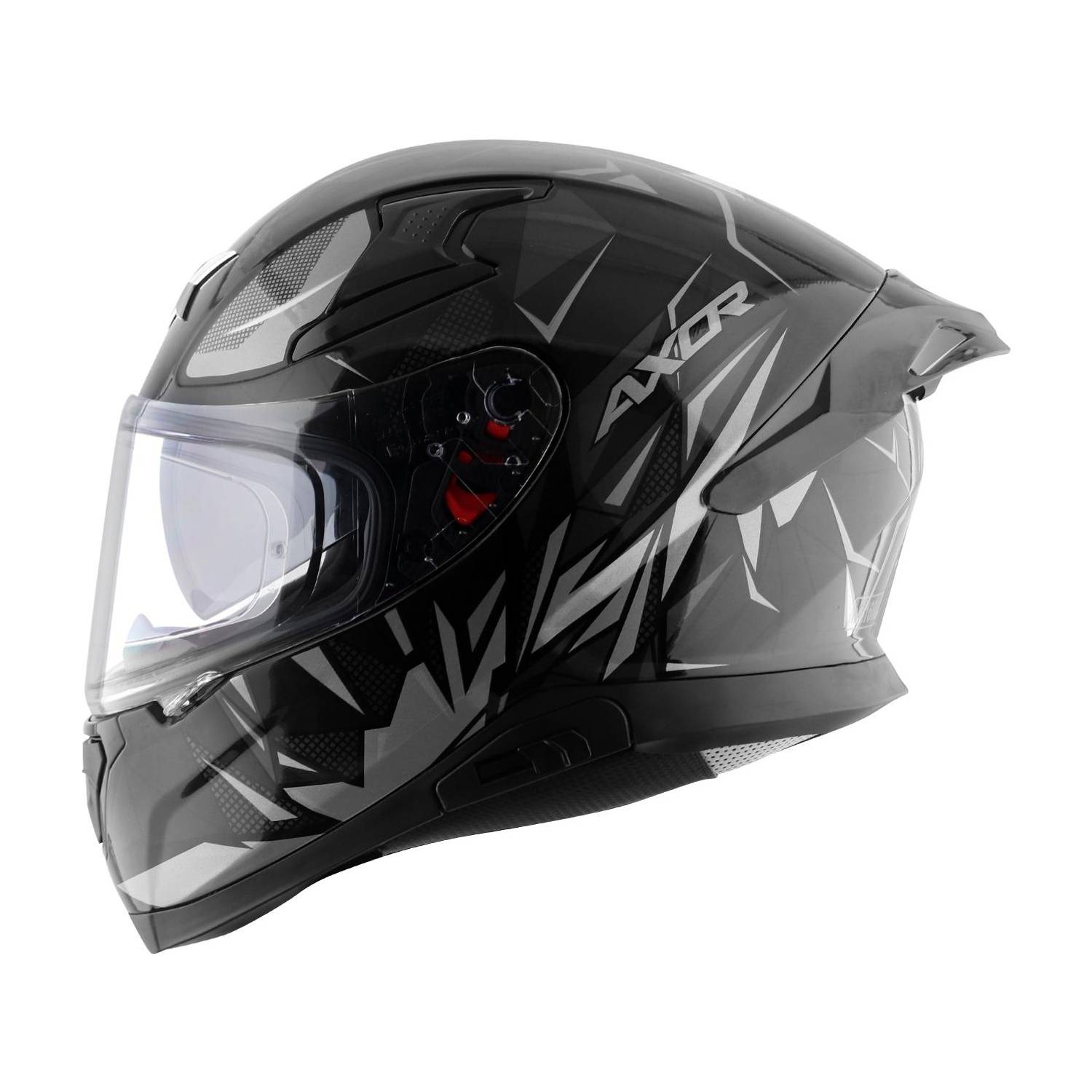 Axor Apex Hunter Motorbike Helmet Black - Image 1