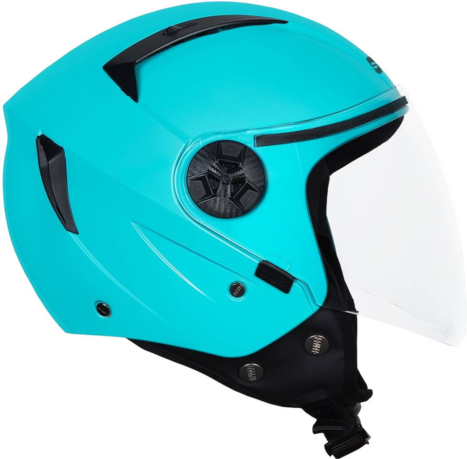 STUDDS Open Face Helmet Vogue Green - Image 4