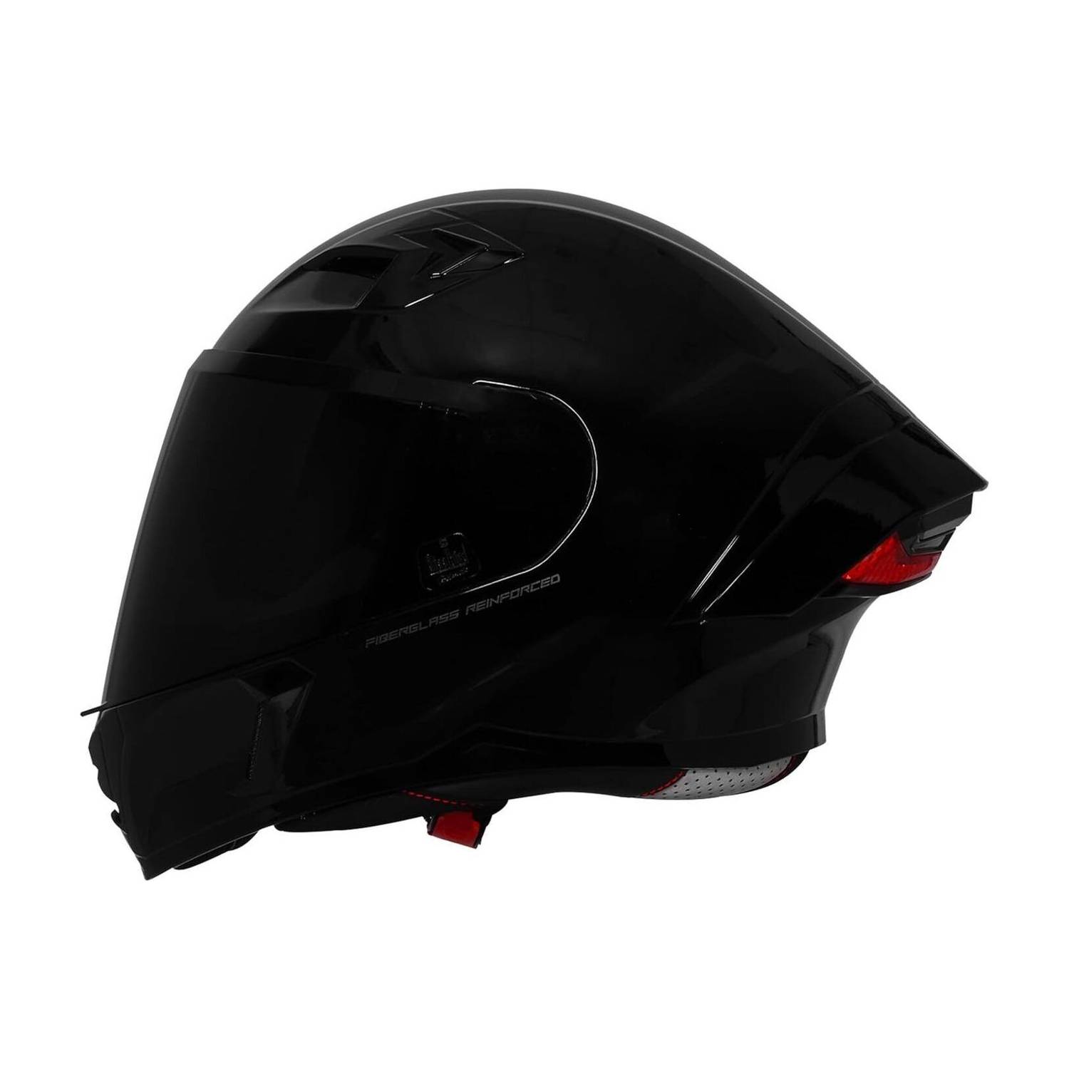 Steelbird Air Sba-11 ISS Tornado Full Face Helmet Large Red - Image 1
