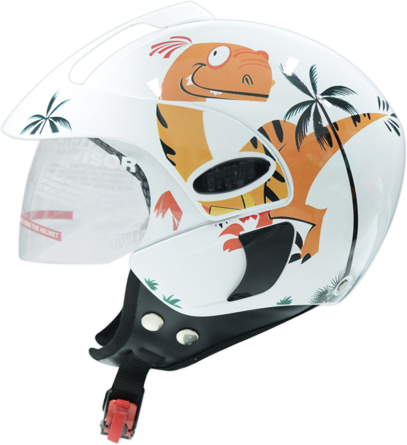 Image of TVS Kids Dino Adventure HF Motorbike Helmet