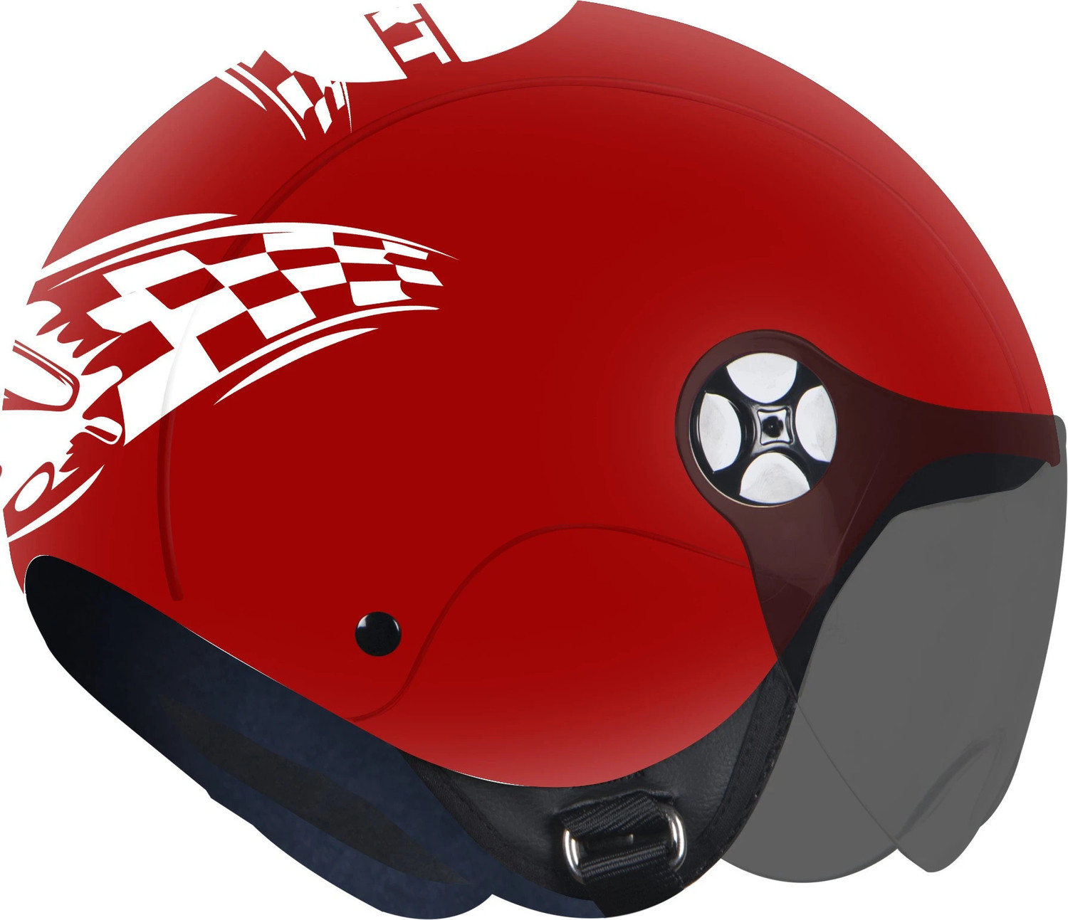 Image of Steelbird PEP Gokart Open Face Helmet for Kids of Less then 3 Year Old, 500 MM Motorbike Helmet