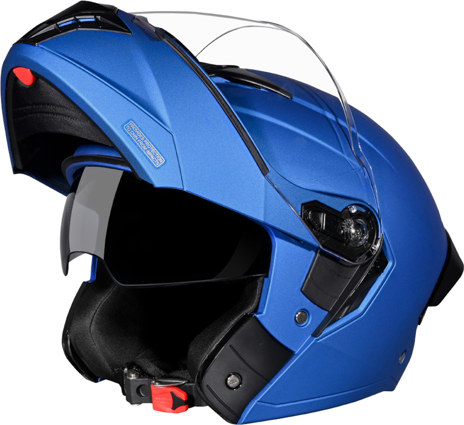 blue motorcycle helmet open face with flip shield Steelbird Bluetooth Up ISI Certified for Men and Women wit Shop On Steelbird approved flip Milwaukee Helmets MPH9818DOT Breeze Blue