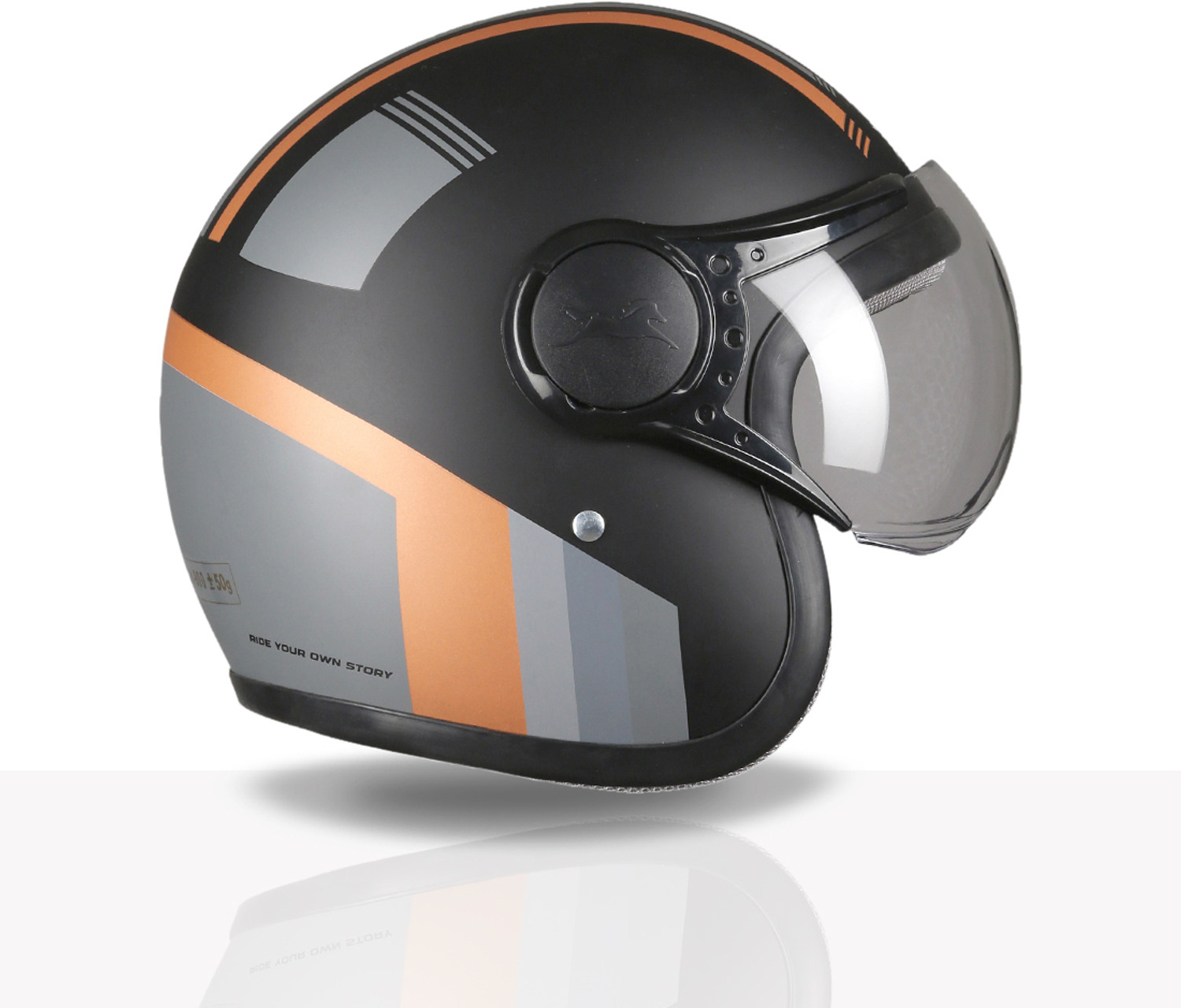 Image of TVS Cruisetown Open Face Helmet Motorbike Helmet