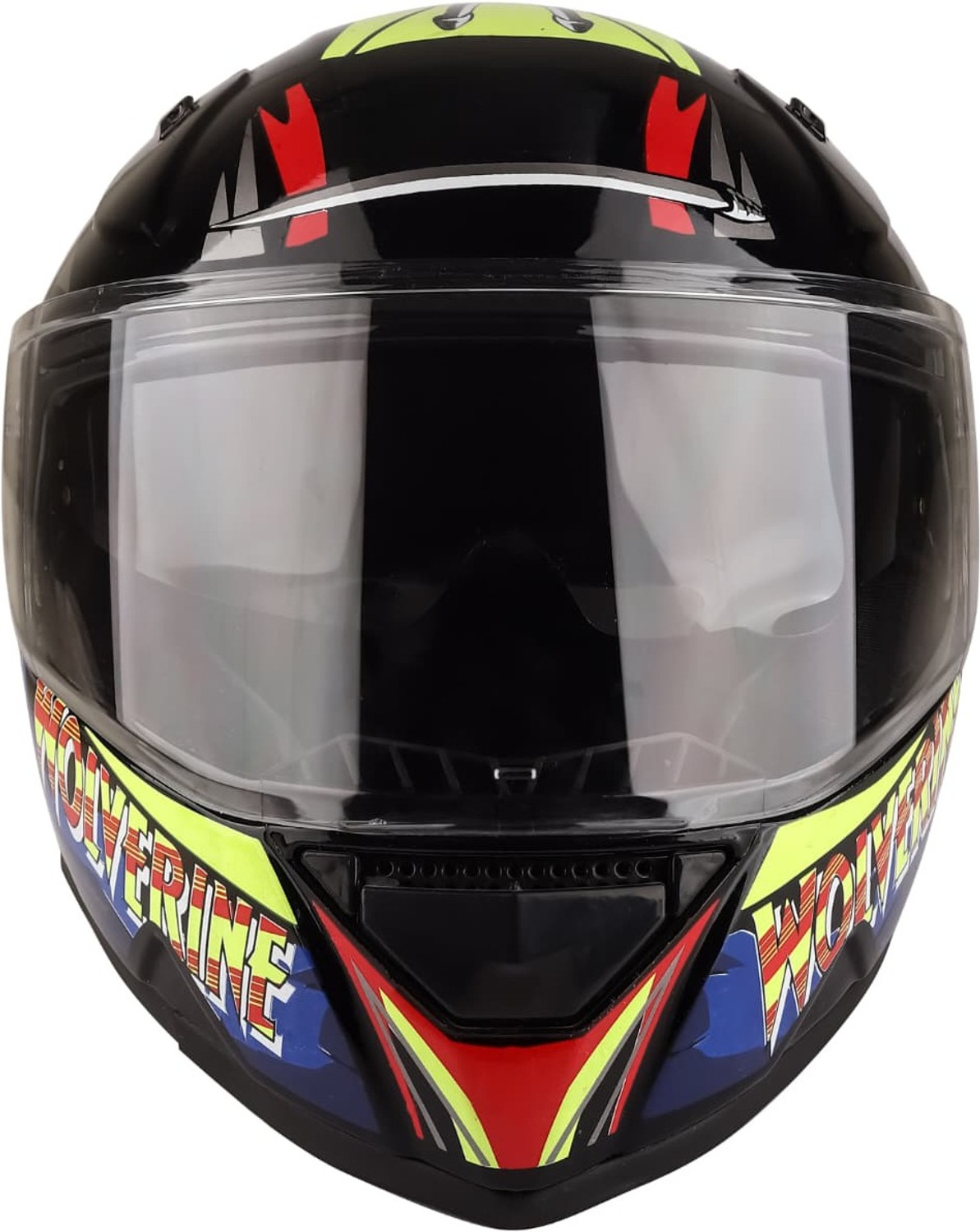 Image of IRONVAULT ISI Certified, ABS Material Unisex with Unbreakable Visor Motorbike Helmet