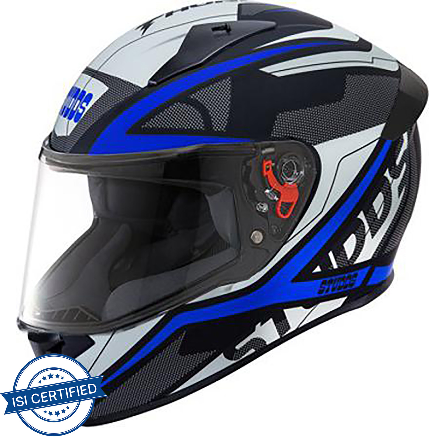 Image of STUDDS Thunder D1 with Clear Visor Motorbike Helmet