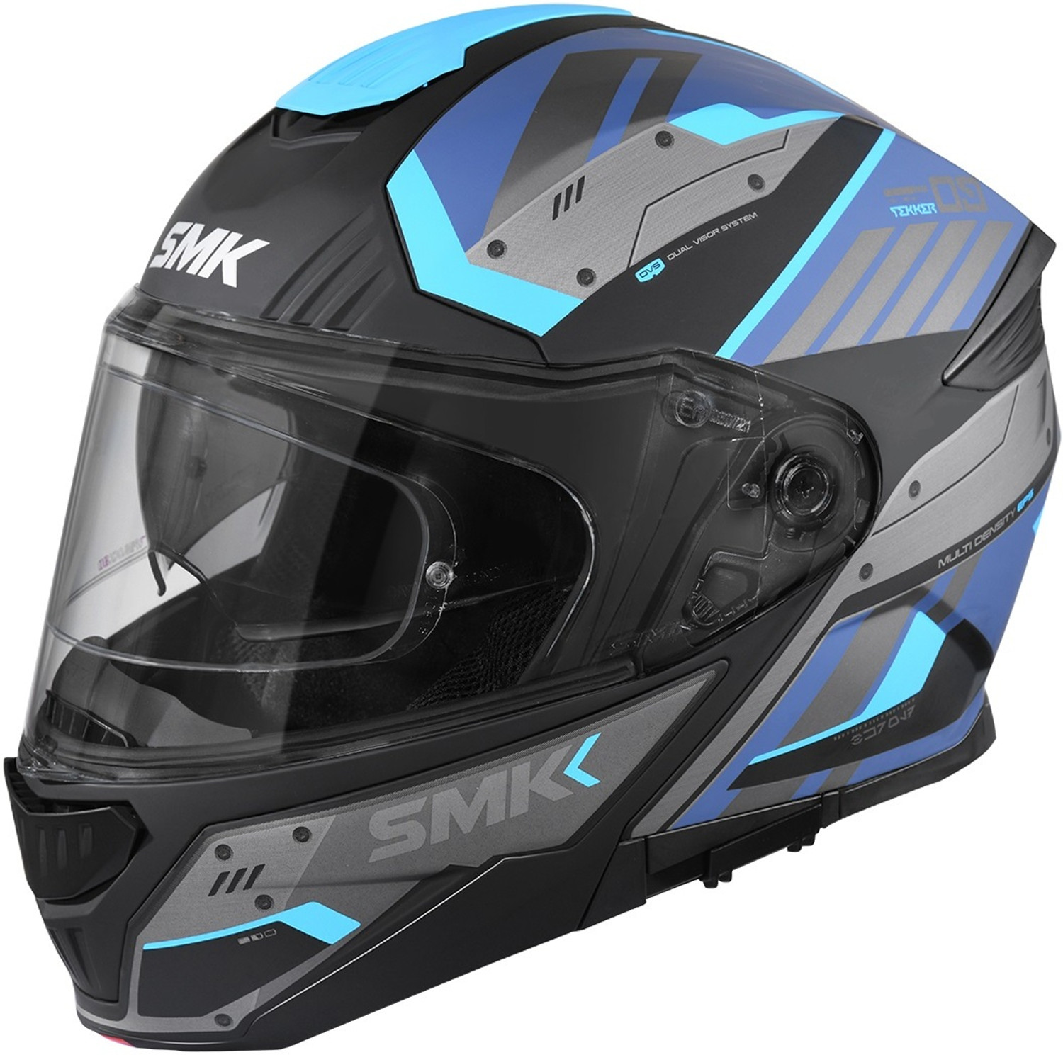Image of SMK Gullwing Tekker with Dual Visor MA-265 XL Motorbike Helmet