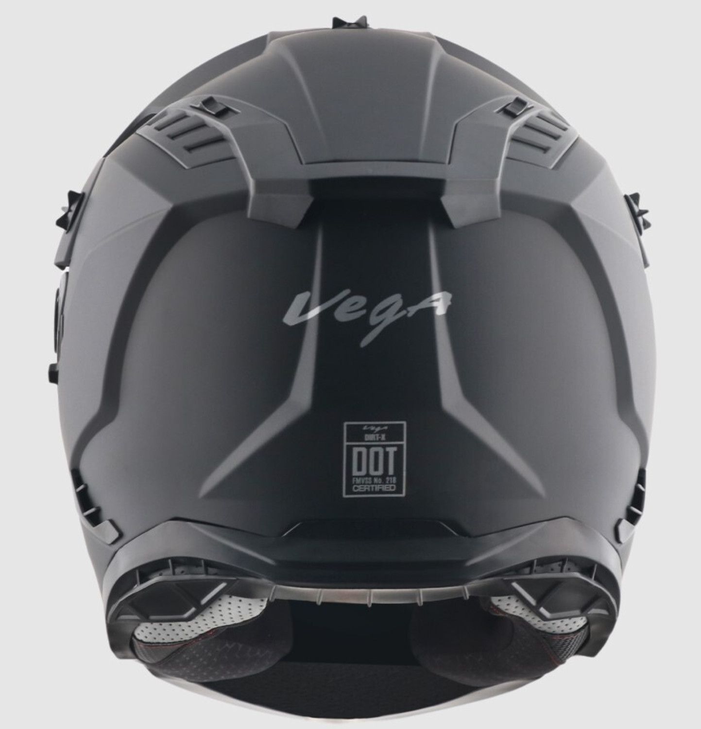 Image of VEGA VF-11 Dirt-X Solid Motorbike Helmet