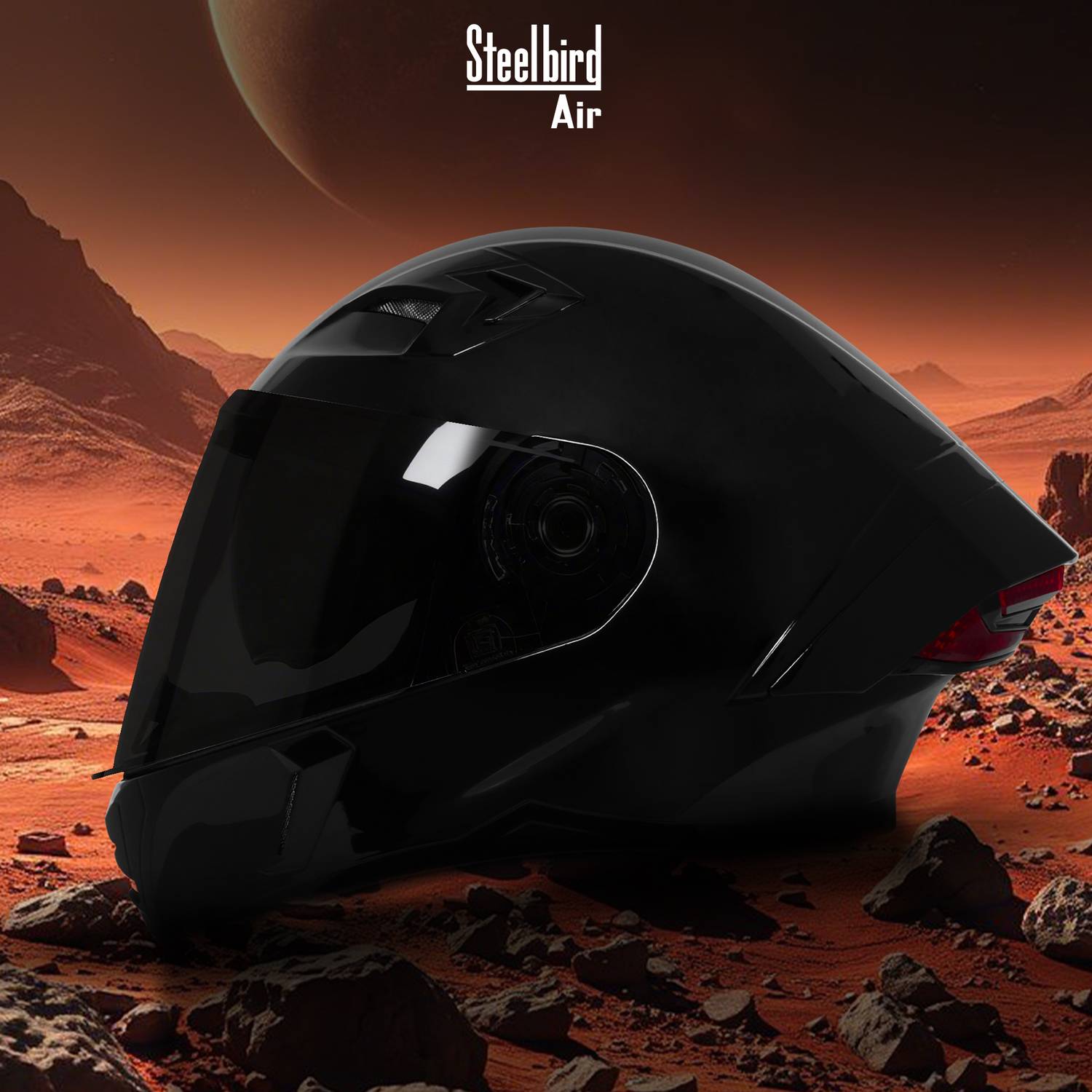 Steelbird SBA-11 7Wings LT Full-Face Helmet - Image 3