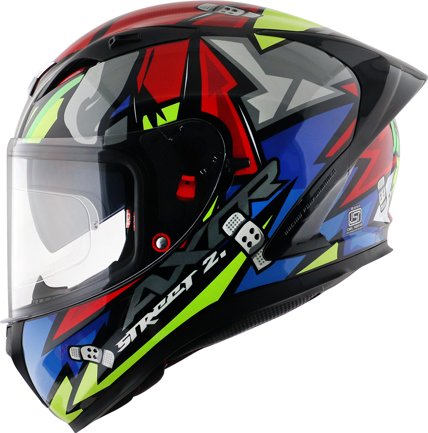 Image of Axor Street Bobby Motorbike Helmet