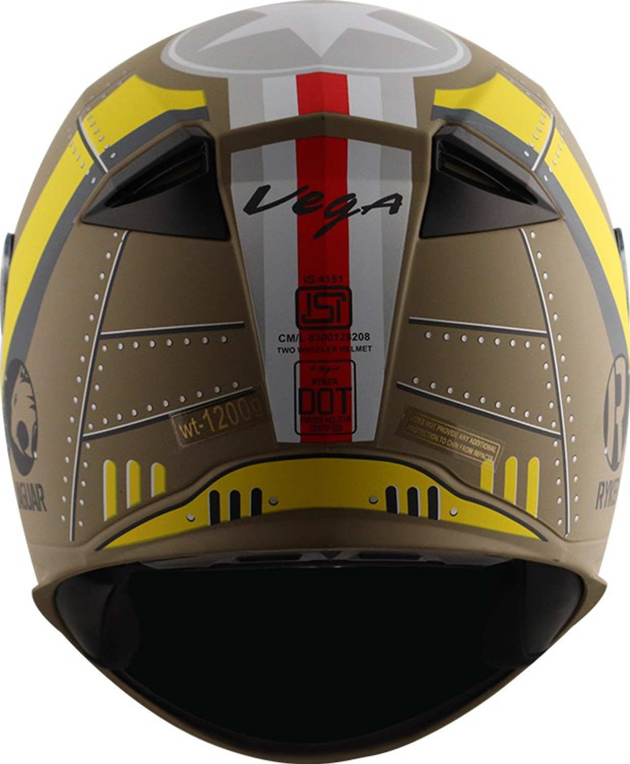 Image of VEGA Ryker D /V Wingman Motorbike Helmet