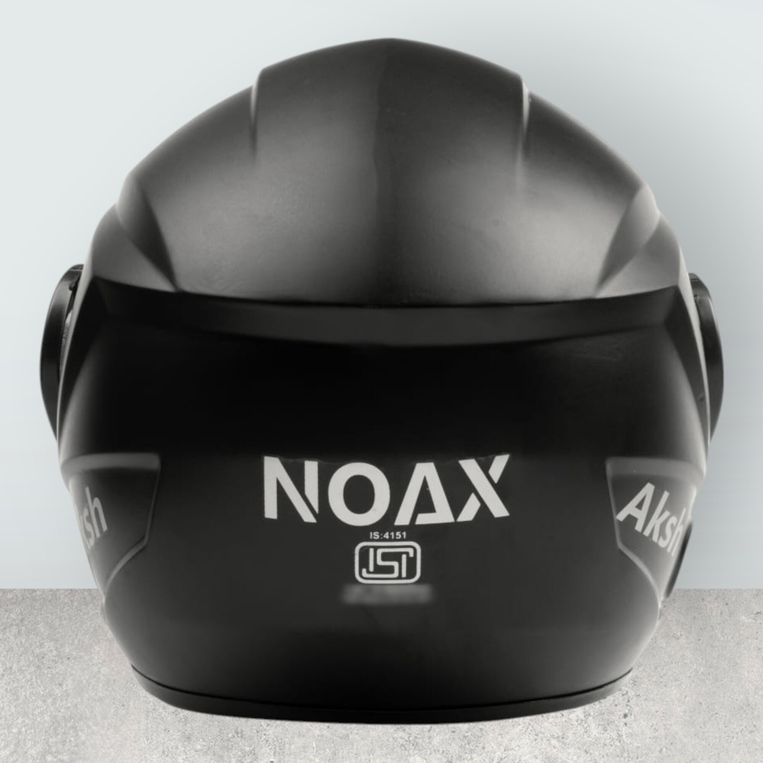 Image of NOAX UNISEX SAFETY HELMET ONROAD HELMET- TWO WHEELER,BIKE & SCOOTER (SL-2459 Motorbike Helmet