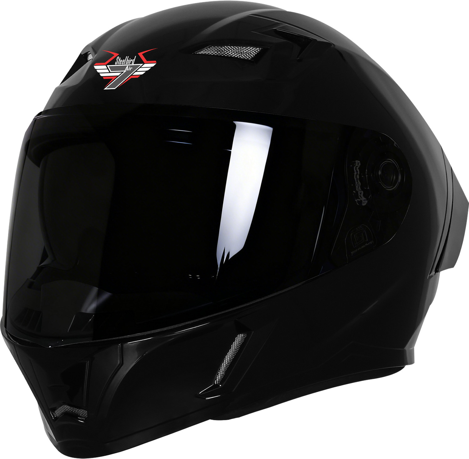 Image of Steelbird SBA-11 7Wings LT ISI Certified Full-Face Helmet For Men with Inner Sun Shield Motorbike Helmet