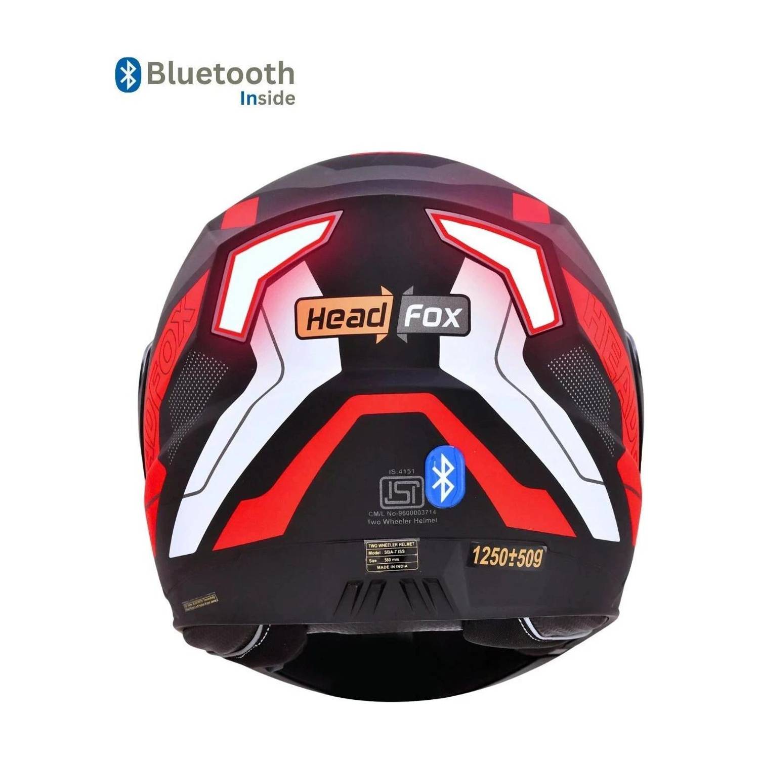 happy to see you groundサイズ HEADFOX N2 Smart Bluetooth sba7 Calls | Music | GPS | Waterproof