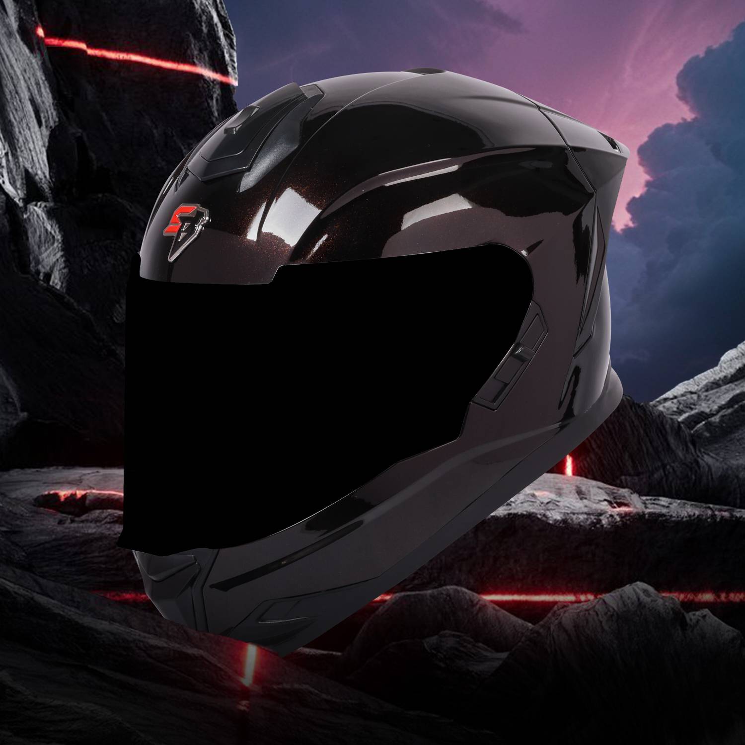 Steelbird SBH-57 Fighter Full Face Helmet - Image 3