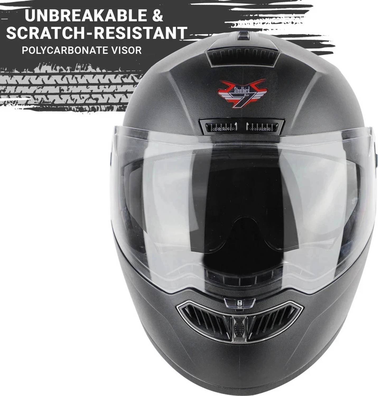 Steelbird SBA-7 7Wings Flip-Up Motorbike Helmet - Image 4