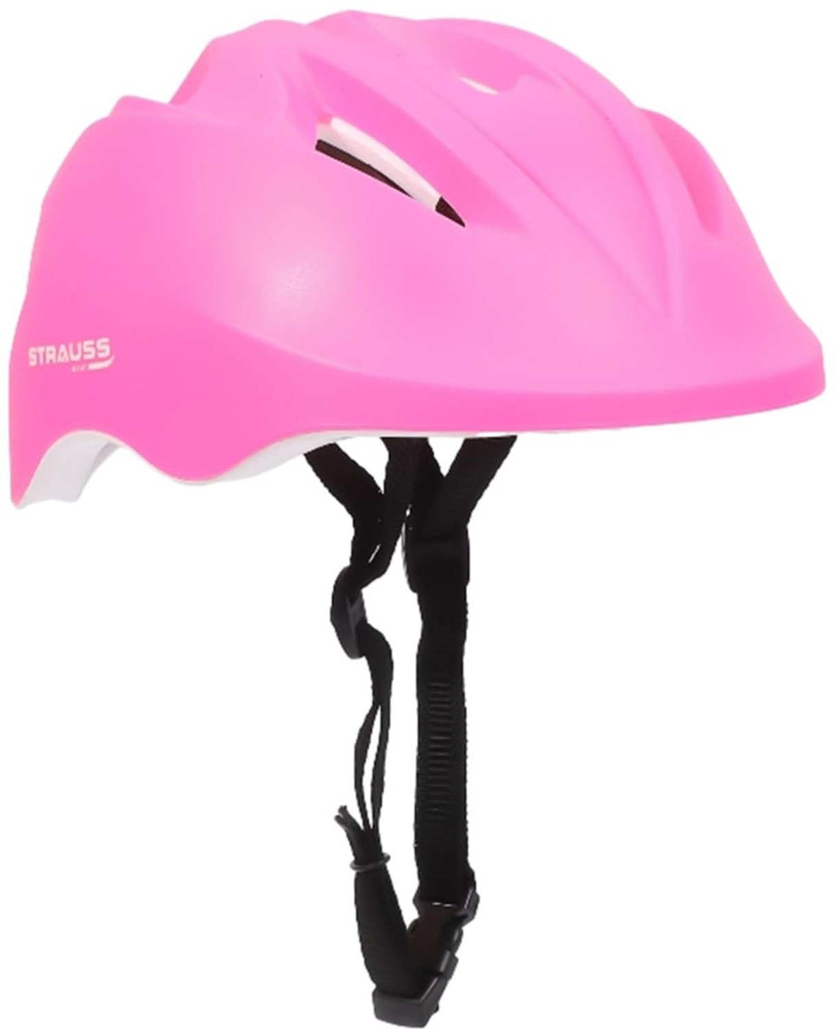 Image of Strauss GlideX Bicycle /skate helmet with adjustable fit and lightweight Cycling Helmet
