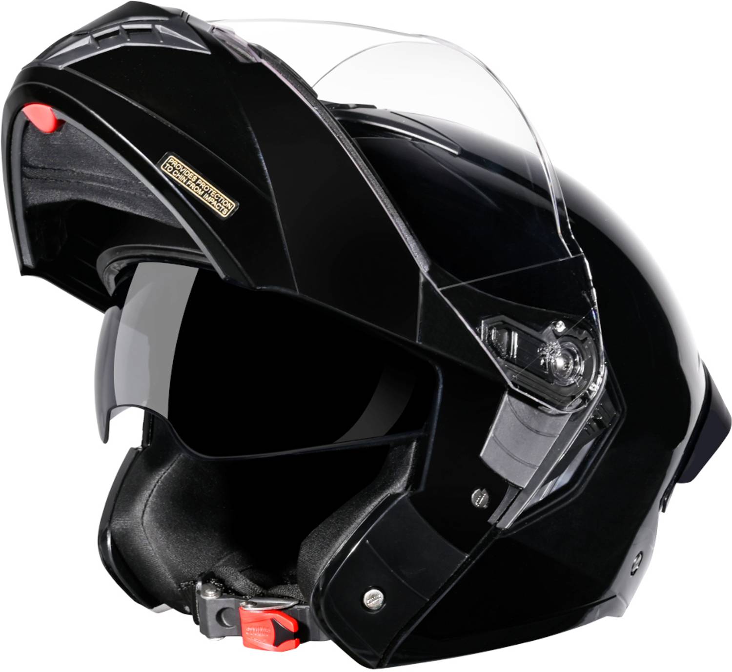 STUDDS Trooper Flip-up Full Face Dual Visor Motorbike Helmet - Image 1