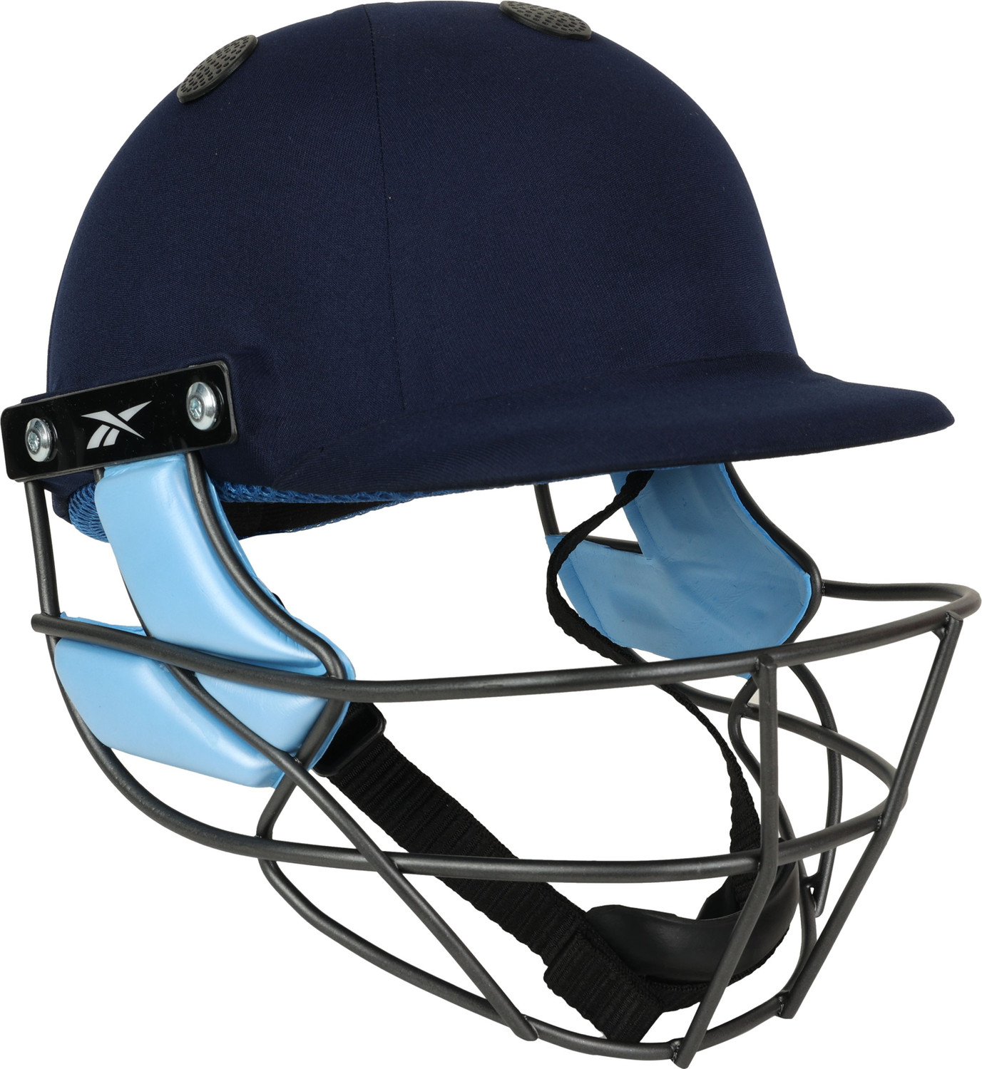 Image of REEBOK Master Blaster (Fixed Steel Grill) M- Size, Lightweight Cricket Helmet