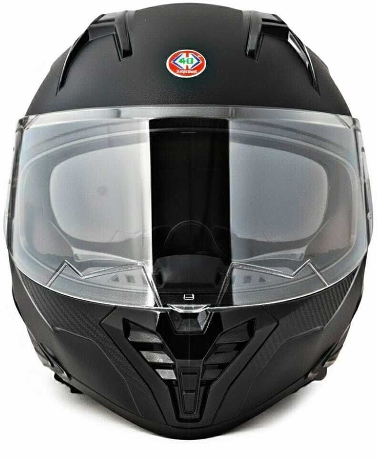 Image of 4U SUPREME SUPER B Full Face ISI Marked ABS with Unbreakable Dual Visor Motorbike Helmet