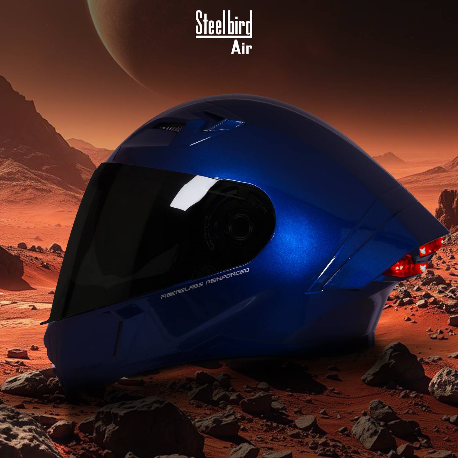 Steelbird SBA-11 7Wings LT Full-Face Helmet - Image 2