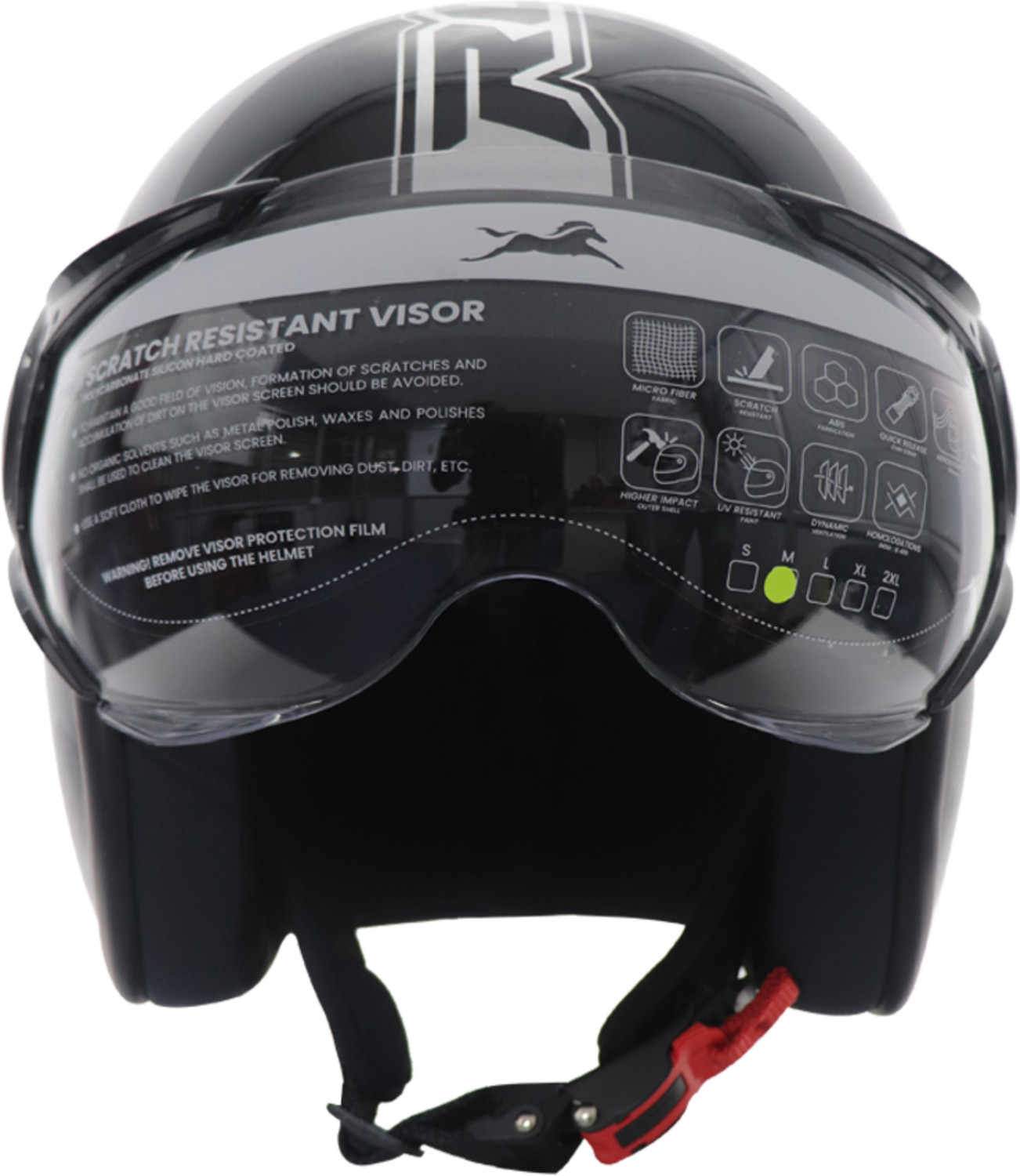 Image of TVS Ronin Edition Motorbike Helmet