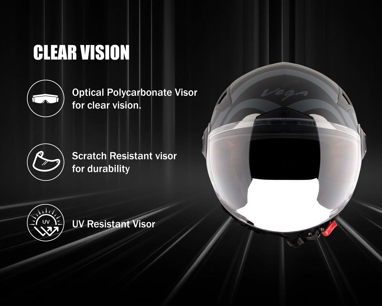 Image of VEGA Blaze Dx BZ1 Motorbike Helmet