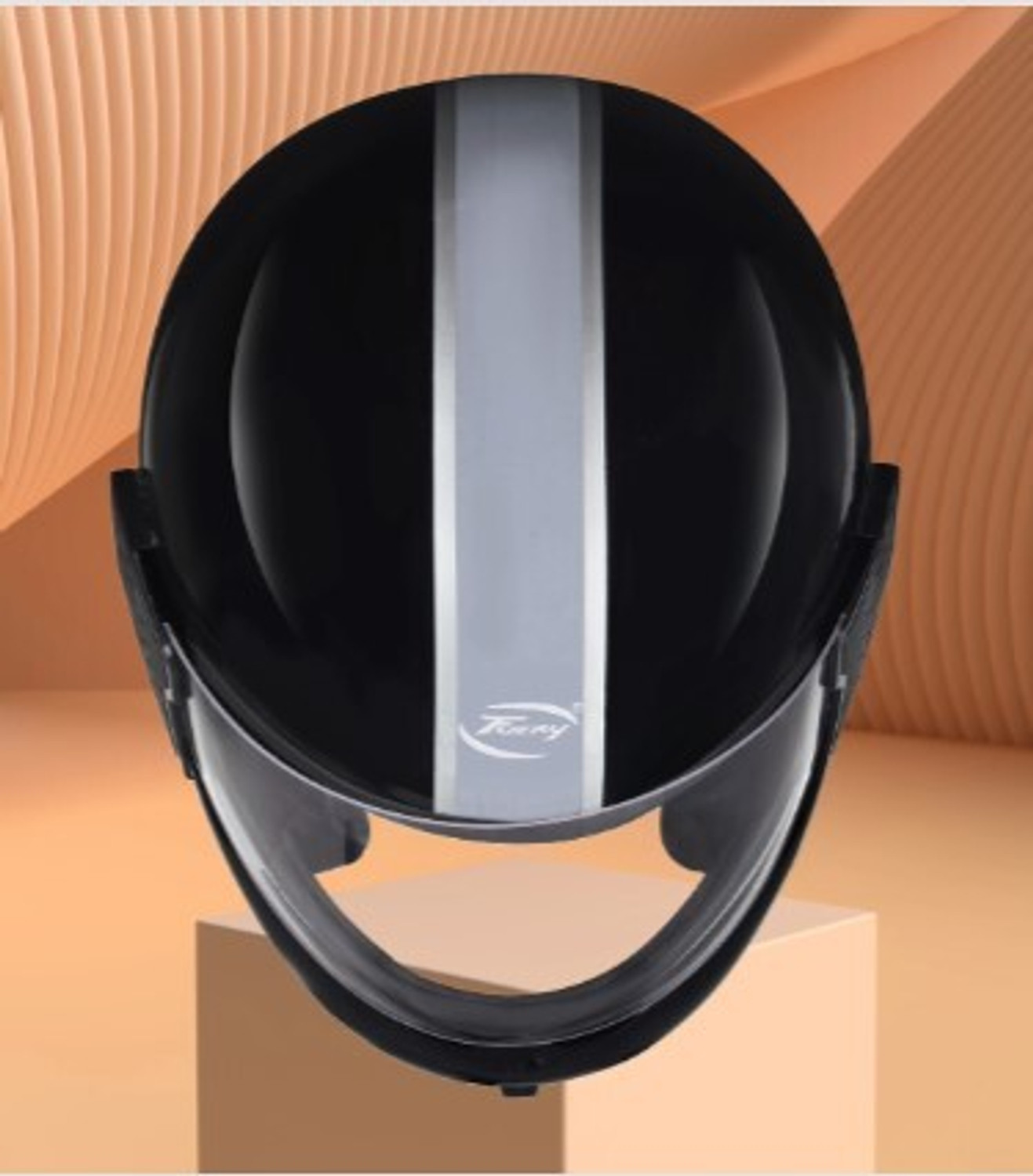 Image of Xoxo ABP GREY PATTI Motorbike Helmet