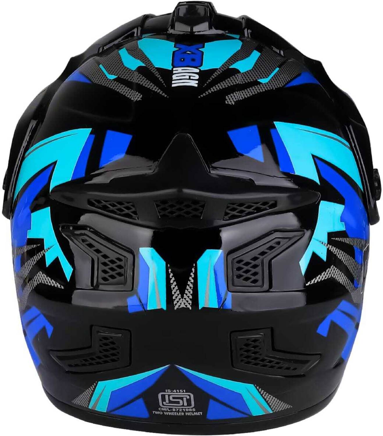 IRONVAULT ABS Unisex Motorbike Helmet with Unbreakable Visor - Image 4