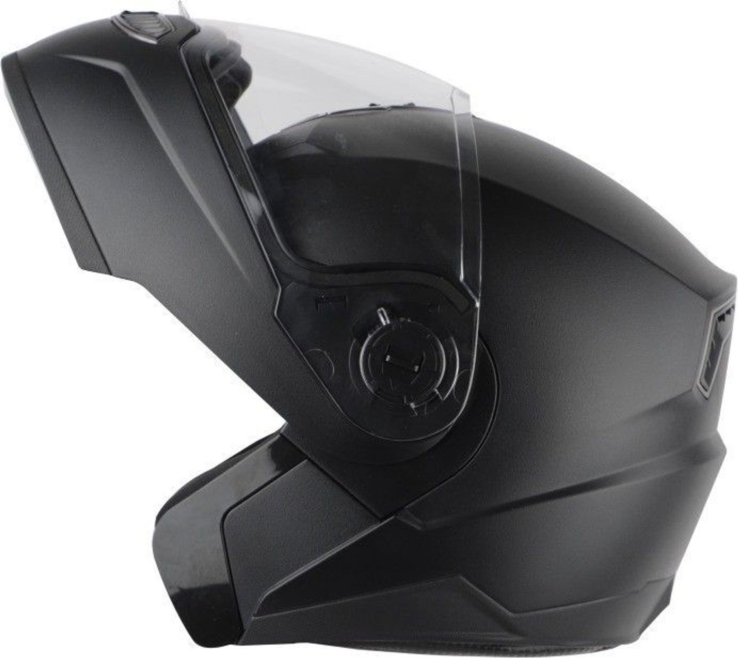 Image of Steelbird Air SBA-7 FLIP-UP HI-QUALITY DASHING BLACK 620MM BIG SIZE XL Motorbike Helmet