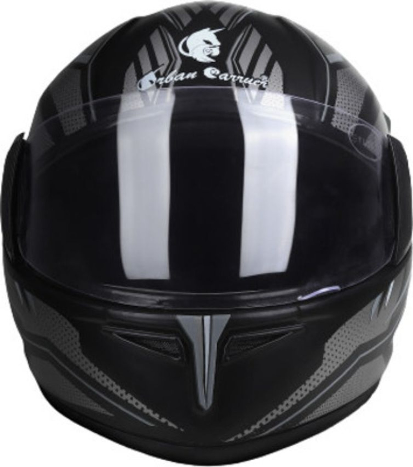 Image of urban carrier ABS Material Full Face Stylish Helmet with Clear Visor For Men(D15) Motorbike Helmet