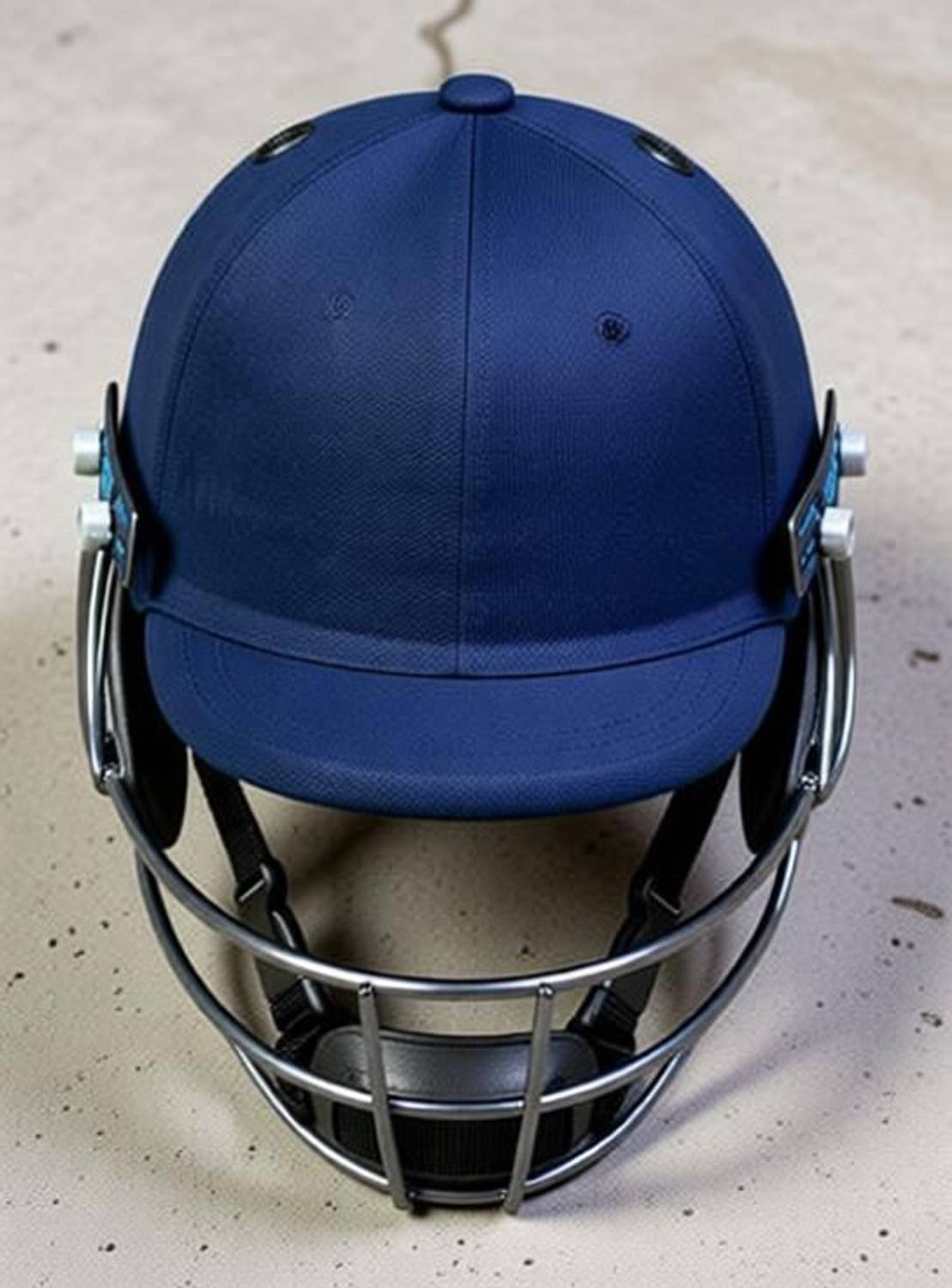 Shrey Premium 3.0 Steel Cricket Helmet Blue - Image 4