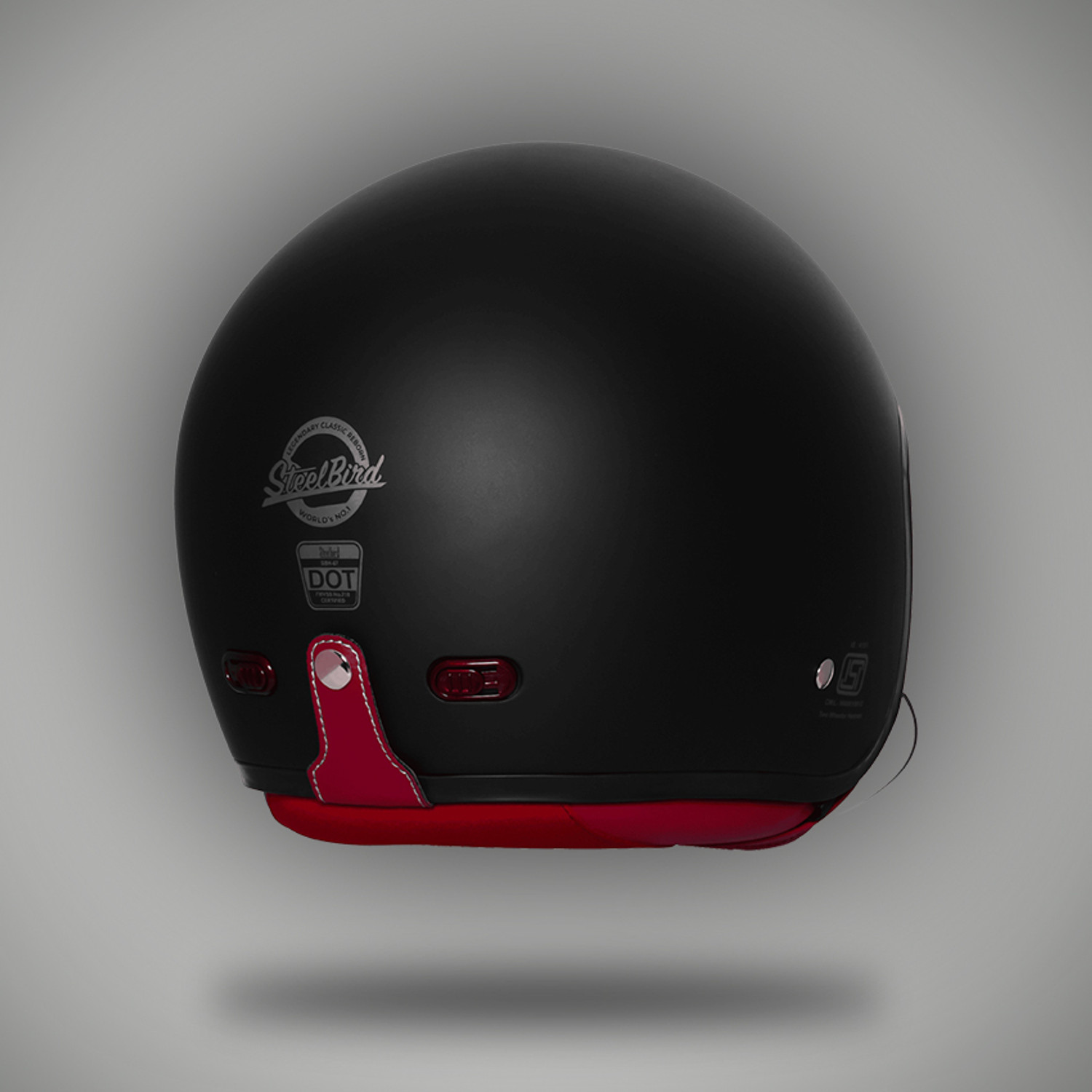 Image of Steelbird SBH 67 Vintage DOT Motorbike Helmet