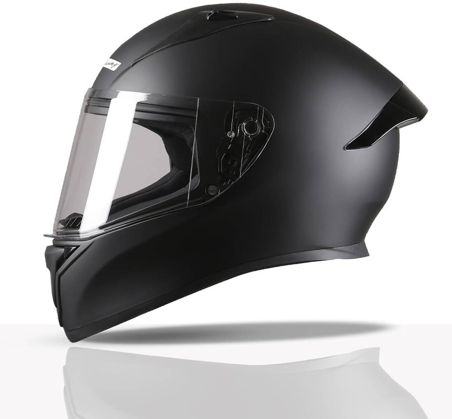 TVS Racing Titan Series Motorbike Helmet Black - Image 1