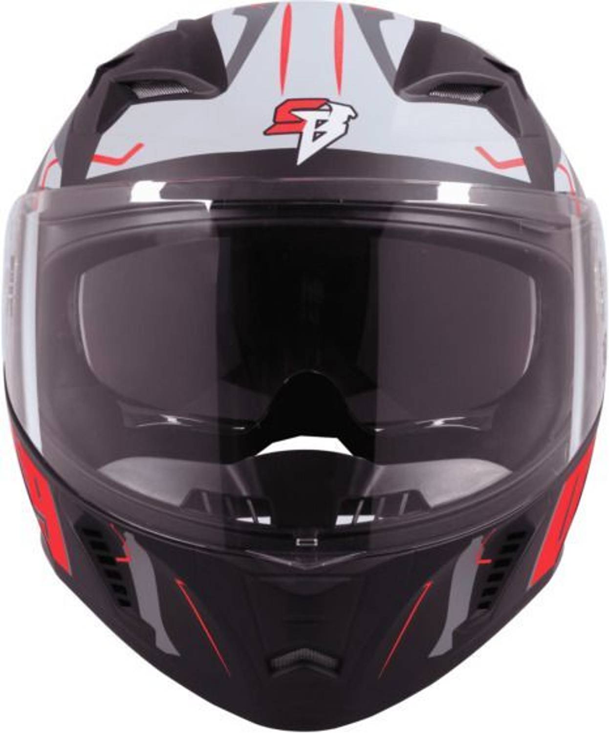 Steelbird Air SBA-20 ISS 09 Black Red Medium Flip Up Helmet - Image 2