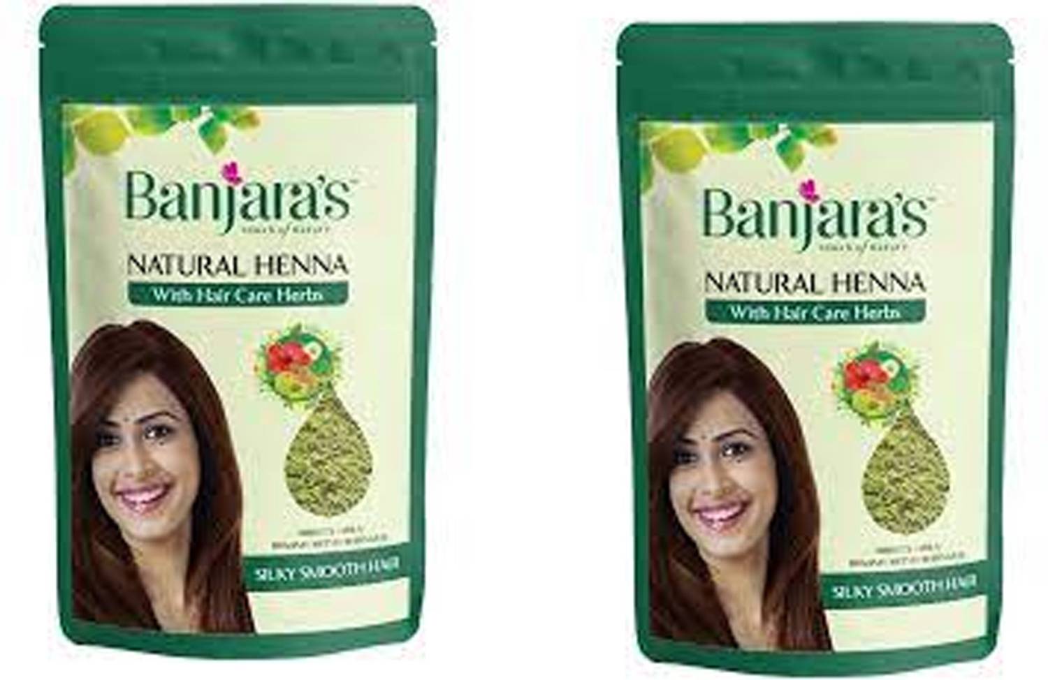 Banjaras Natural Henna Powder, 200g (100g*2)