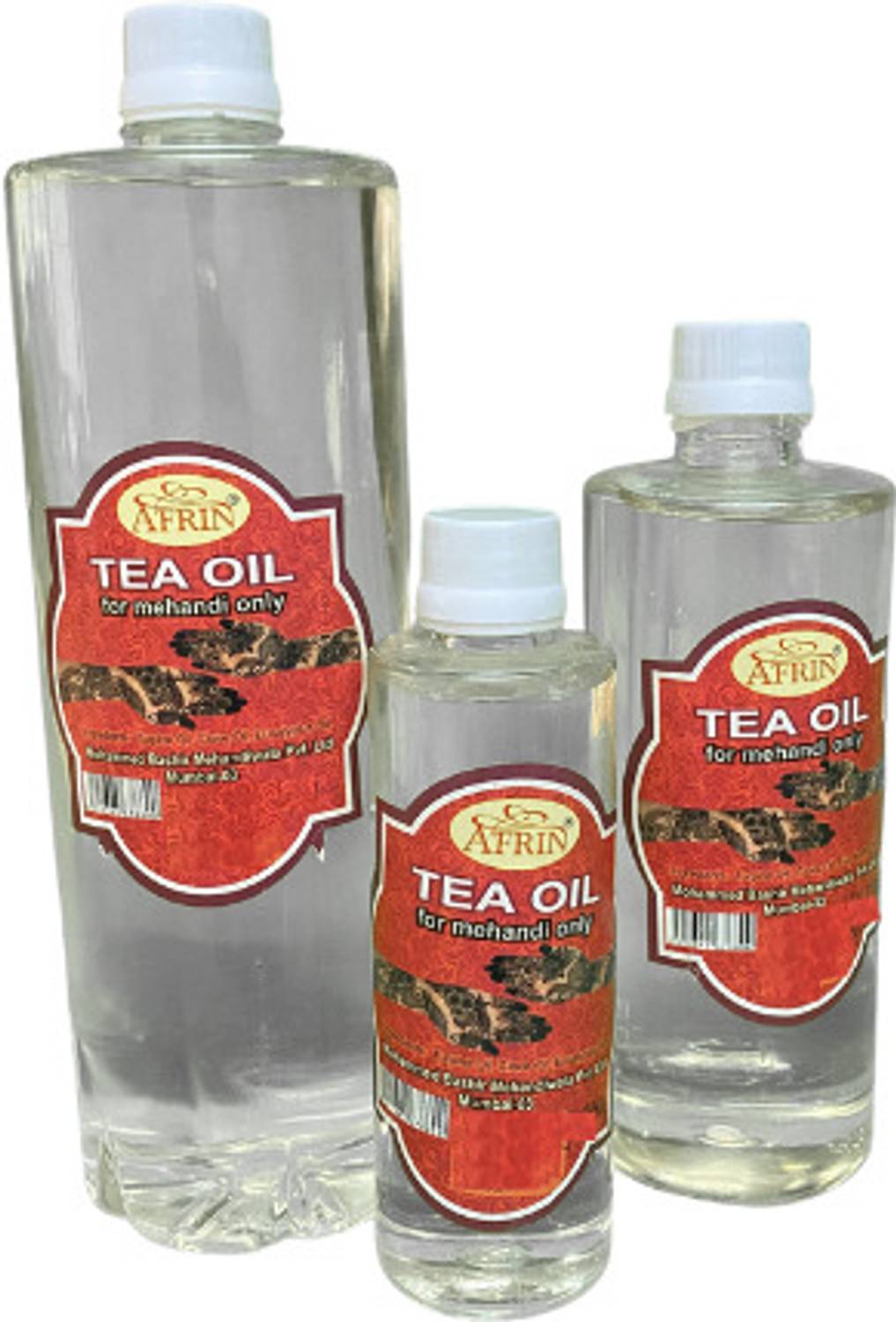Afrin Tea Oil for hand mehendi