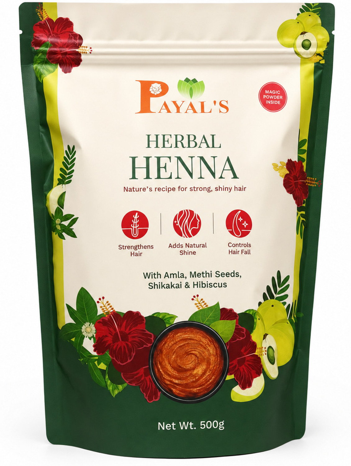 Image of PAYAL'S Herbal Henna 500gm