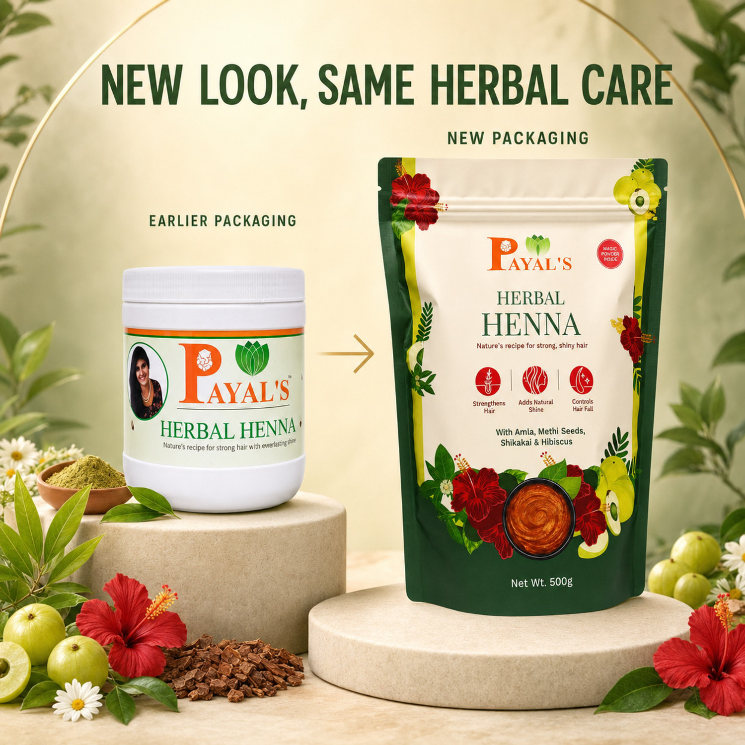 Image of PAYAL'S Herbal Henna 500gm