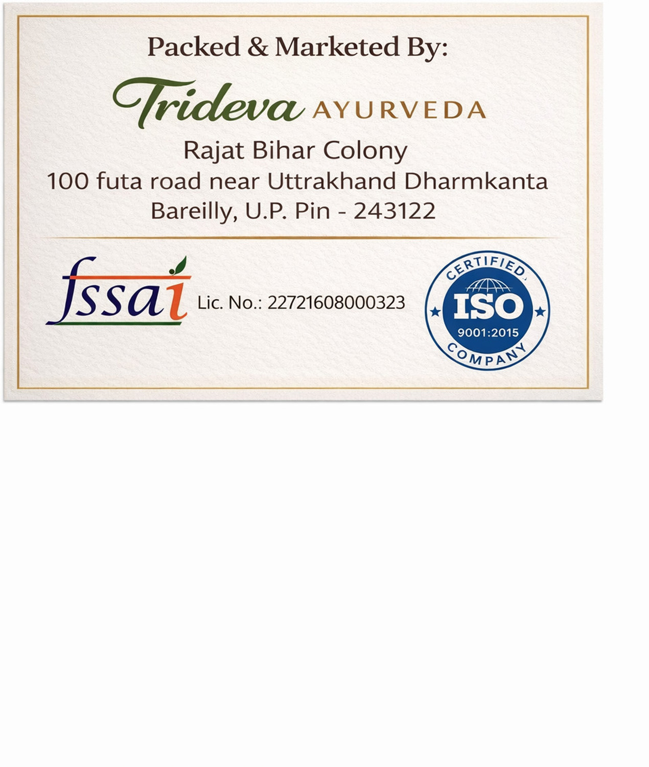 Image of TRIDEVA AYURVEDA Safed Musli Powder - 100% Pure & Natural Ayurvedic Strength & Stamina Booster