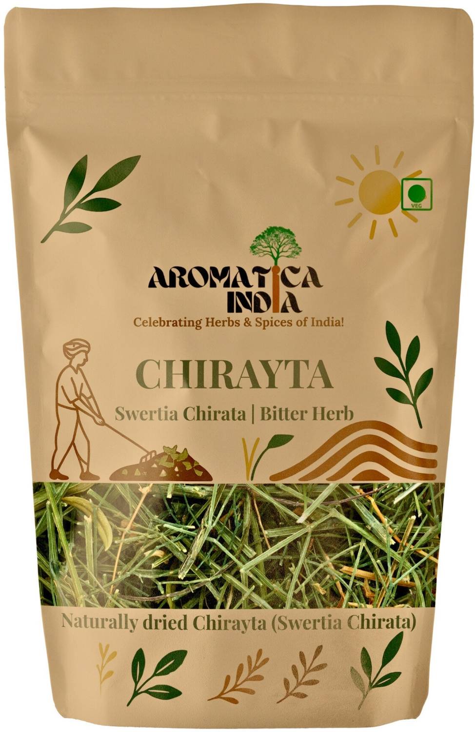 Aromatica India Chirayta Kalmegh bitter sticks chiraita