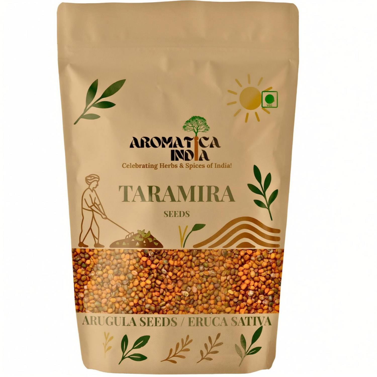 Aromatica India Taramira Seeds Tarameera - Pure Herb for Hair Growth & Wellness