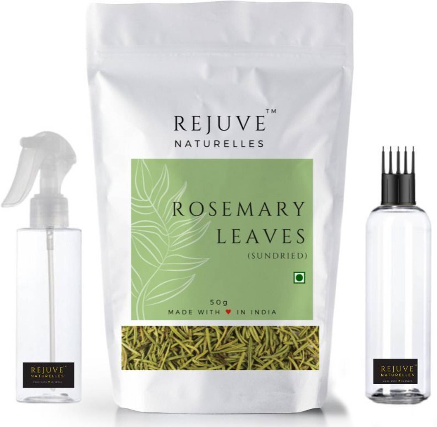 Rejuve Naturelles Rosemary Leaves 50 g Seasoning, Herbal Tea and