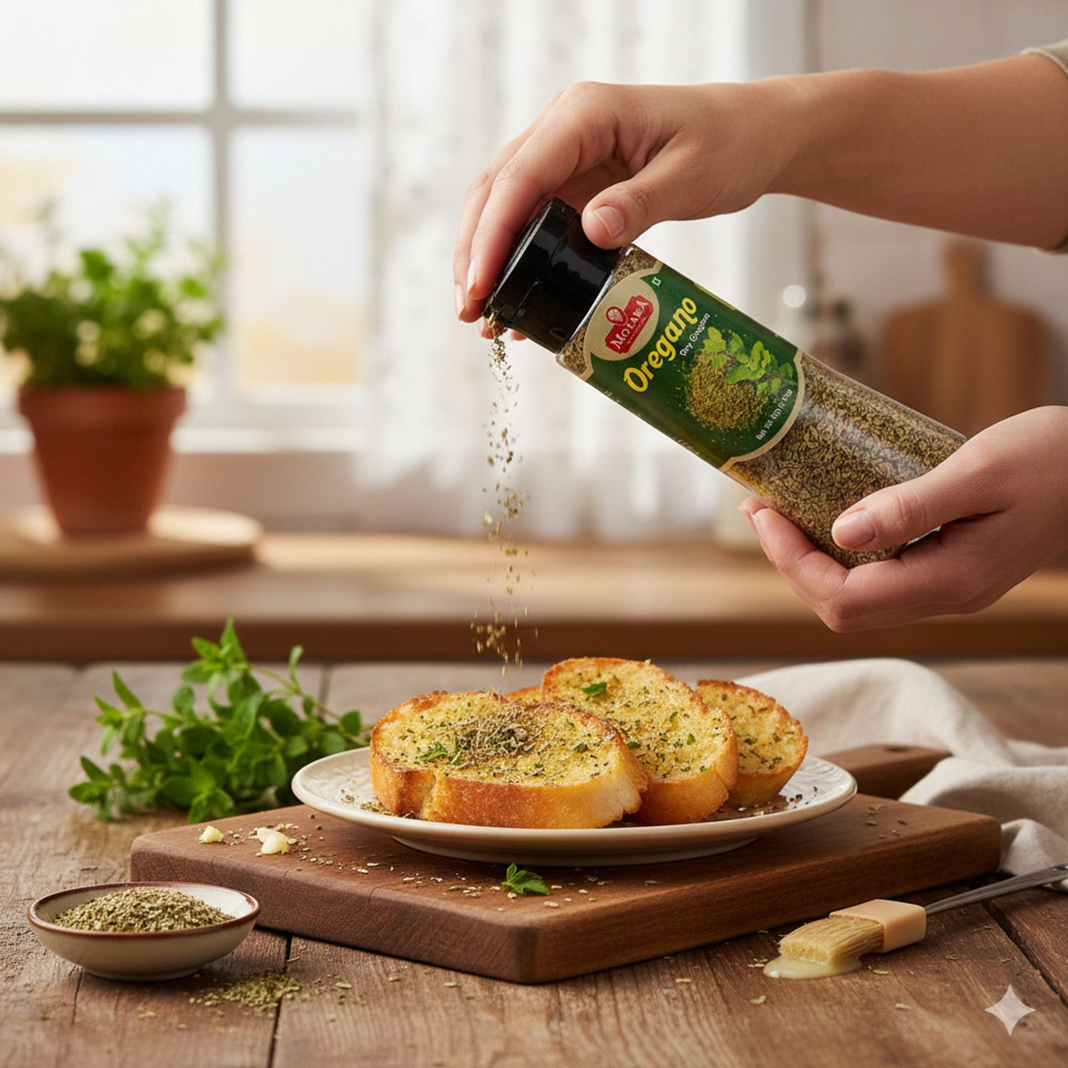 Image of motaba masala Italian Pizza Seasoning(70Grams), Chilli Flakes and Oregano(50Grams)